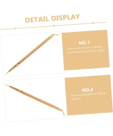 PLAFOPE 1pcs Brush Eyeliner Straight Bent Angled Brush - Buy Online on SooperMarket.com