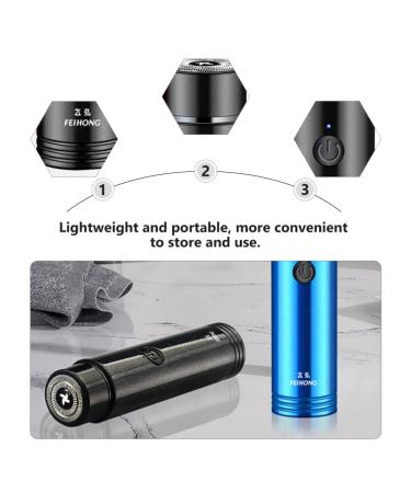 Beavorty Portable Electric Shaver for Men | Mini Handheld Razor & Face Hair Remover - Ideal for International Shipping - Buy Online on SooperMarket.com