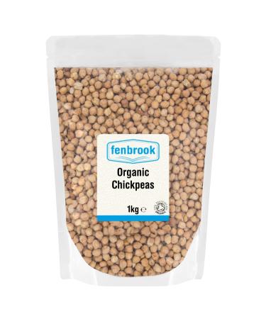 Organic Chickpeas 1kg Certified Organic by Fenbrook Organic