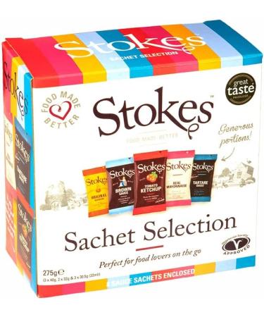 The Stokes Sachet Selection 275g - Pack of 2 - Buy Online on SooperMarket.com