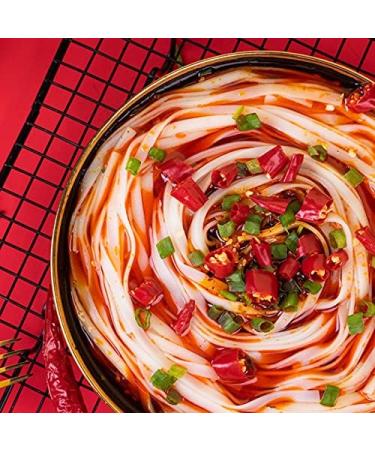 Alley noodles Lanzhou ramen noodles Sichuan chili and hemp noodles Chongqing noodles spicy substitute supper noodles Hot and Sour Rice Noodles (Chongqing Xiaomian 5 bag) - Buy Online on SooperMarket.com