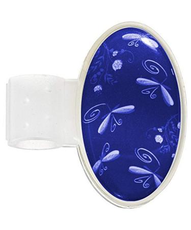 Prestige Medical Stethoscope Id Domed Tag Dragonflies Navy