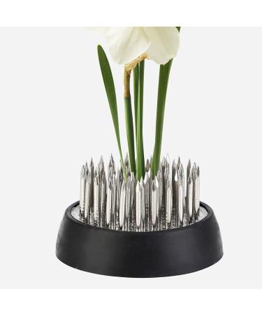 JUSTDOLIFE Stainless Floral Frog Vase - Round Metal Flower Arranger Pin Holder | 3 Pack Silver Flower Frogs for DIY Flower Craft - Buy Online on SooperMarket.com
