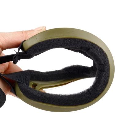 Fansport Airsoft Mask Tactical Goggles Set - Yellow | Half Face Mesh Mask with Foldable Steel Mesh & Goggles for Hunting, Shooting, Paintball - Buy Online on SooperMarket.com