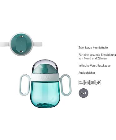 Buy MEPAL MIO 360 Drinking Cup Set | Leak-Proof & Dishwasher Safe | Baby & Toddler Drinking Solutions - Flowers & Butterflies Design - Buy Online on SooperMarket.com