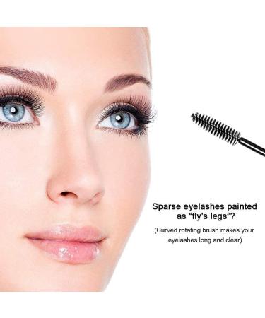  200 PCS Eyelash Brushes LauCentral Mascara Wands Eye Lash Eyebrow Applicator Cosmetic - Buy Online on SooperMarket.com