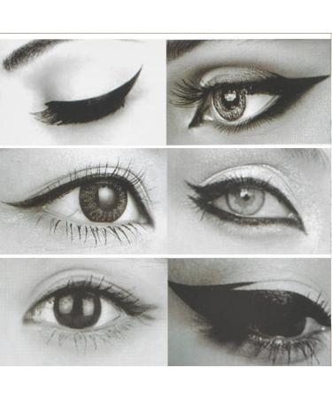 Eyeliner Stencil 6 in 1 Eyeline Guide Template Cat Liner Makeup Tool for Eyes Eyeliners Make-up - Buy Online on SooperMarket.com