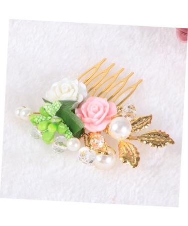Didiseaon Wedding Hair Comb Bride Wedding Dress Hair Accessories Flower Hair Comb - Buy Online on SooperMarket.com