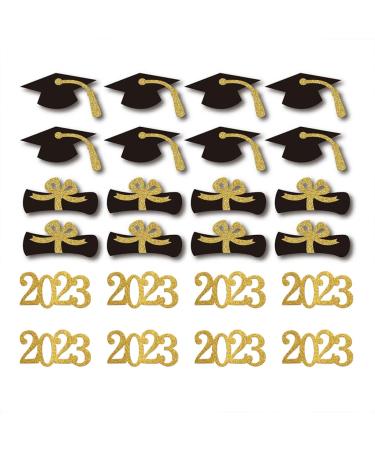 48 Pcs/Set Mini Graduation Cupcake Toppers Birthday Cake Decoration Students Graduation Party Mini Cake Ornaments Gifts