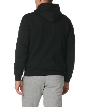 Gildan Adult Fleece Hooded Sweatshirt - G18500 - Medium Black - Buy Online on SooperMarket.com