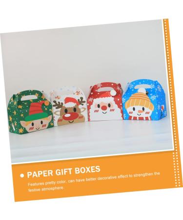 ibasenice 36 Pcs Christmas Muffin Box Christmas Favor Boxes Xmas Goodies Container Holiday Cookie Boxes Christmas Storage Boxes Muffin Container Boxes Dessert Gingerbread House - Buy Online on SooperMarket.com
