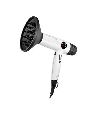 StyleCraft Instinct-X Professional Hair Dryer | Brushless Motor Digital Display 2 Nozzles & Diffuser Fast International Shipping - Buy Online on SooperMarket.com