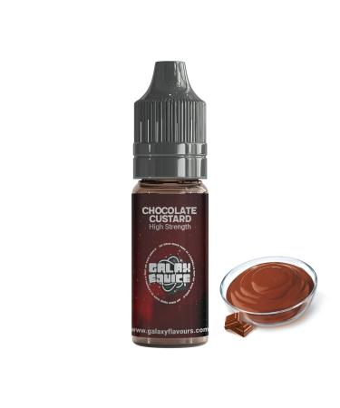 Chocolate Custard High Strength Flavouring - 230+ Flavours - Galaxy Food Flavours - 10ml Bottle