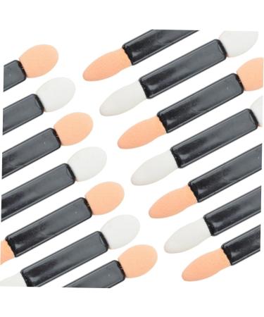 PLAFOPE 50pcs Eye Shadow Applicator Make Eye Shadow Brush Women Eye Brush Sponge Double Ended Makeup Brush - Buy Online on SooperMarket.com