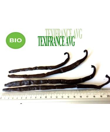 Premium Organic Vanilla Bourbon from Madagascar - 18 Pods (16-19 cm) - Buy Online on SooperMarket.com