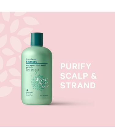 Thicker Fuller Hair Strengthening Shampoo - Green 12 Fl Oz - Buy Online on SooperMarket.com