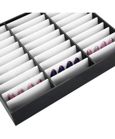 44 Grids Fake Nail Tips Color Display Holder Storage Box For Nails Art Decor Nails Art Decoration White - Buy Online on SooperMarket.com