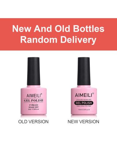 AIMEILI Gel Nail Polish Set Soak Off UV LED Temperature Colour Changing Chameleon Gel Polish Multicolour/Mix Colour/Combo Colour of 6pcs X 10ml - Gift Kit 14 KIT6-14 1.67 ml (Pack of 6) - Buy Online on SooperMarket.com