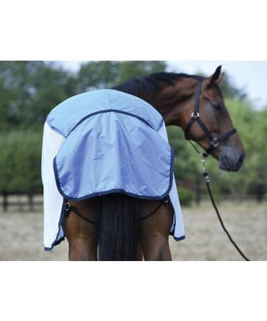 Buy Busse Paddock Blanket RAINFLY - Sky (Navy) 125 | Premium Waterproof Horse Blanket for Ultimate Comfort | International Shipping Available - Buy Online on SooperMarket.com