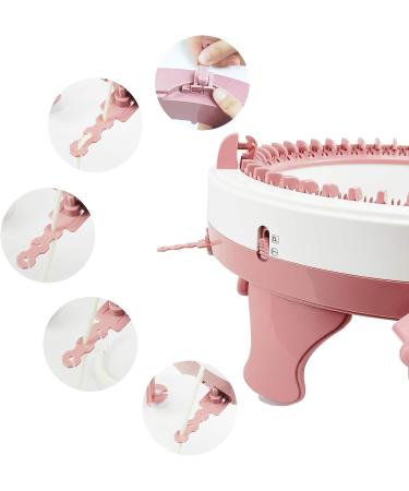 48-Pin Oversized Hand-Knitted Rotary Double Knitting Machine Set for Adult and Children - Buy Online on SooperMarket.com