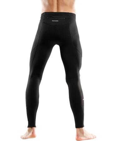 Inbike Running Trousers Compression Pants - Winter Lined Quick-Drying Leggings for Men & Women | LM8621-L Black - Buy Online on SooperMarket.com