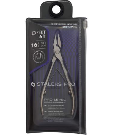 Staleks Pro Expert 61 Full Jaw 16mm Ingrown Nail Nippers - NE-61-16 - Buy Online on SooperMarket.com