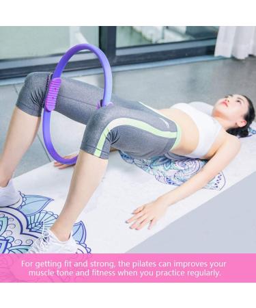 Buy Mokernali Pilates Ring Circle - 38cm Fitness & Yoga Trainer for Women - Double Handle Pelvic Floor & Thigh Workout at Home | International Shipping - Buy Online on SooperMarket.com