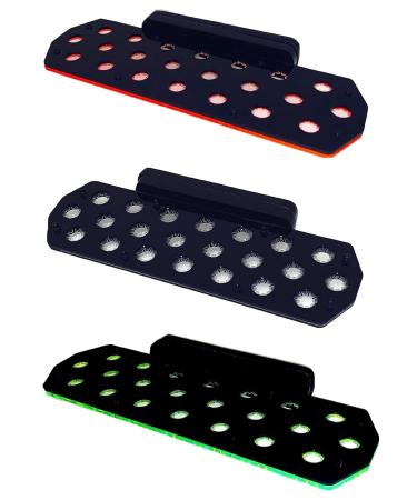 Frag Rack Locking for 22 Plugs Neon Orange Magnetic Acrylic