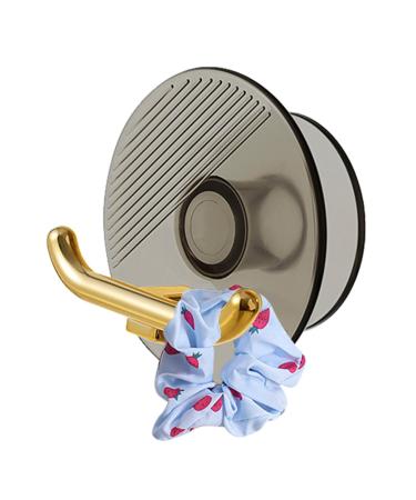 SHICHANGDA plug hooks cable plug organizer socket holder-drill-free key bathrobe hook for the kitchen toothbrush holder storage hooks for coat plugs robe bathroom translucent gray