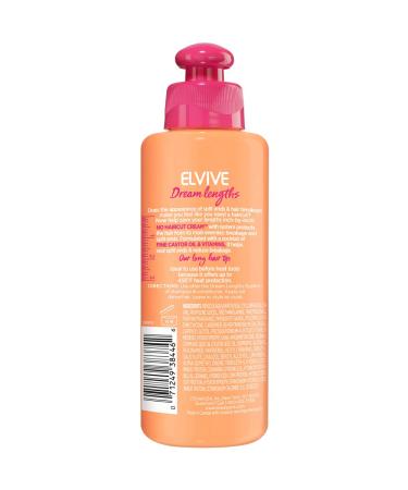 LÃ¢â¬â¢OREAL Elvive Dream Lengths Leave-In Conditioner 6.8oz - No Haircut Cream for Damaged Hair - Buy Online on SooperMarket.com