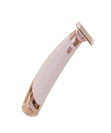 Finishing Touch Flawless Nu Razor Portable Cordless Rechargeable Electric Razor Pink