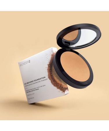 WUNDERBROW GO BEYOND Foundation Pressed Powder - Natural Cream Finish (Light Medium) - Buy Online on SooperMarket.com