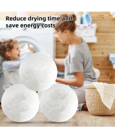 6Pc Drying Wool Ball Anti-Entanglement Household Drying Clothes Washer Dryer Special Ball Drying Ball 8cm - Buy Online on SooperMarket.com