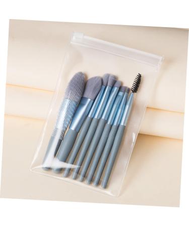 Gogogmee 8pcs Powder Brush Eyeshadow Makeup Brushes Makeup Brush for Woman Cosmetic Face Brushes Wooden Blue - Buy Online on SooperMarket.com