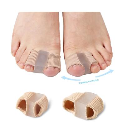 HEIMEABI Toe Spacers Separators with Gel Lining for Bunion Pain Relief - One Size Fits All - Buy Online on SooperMarket.com