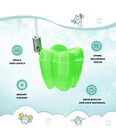 30 Pcs Lost Teeth Saver Necklace - Baby Tooth Storage Box for Children - Teeth Keepsake Holder in Chic Style - Buy Online on SooperMarket.com