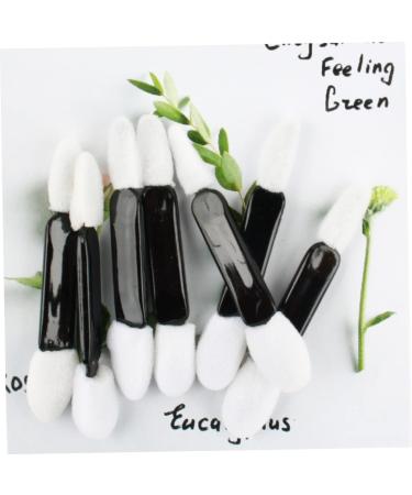 Baluue 50pcs Eye Shadow Applicator Double Ended Sponge Makeup Beauty Tool Kits Eyeshadow Applicator White - Buy Online on SooperMarket.com