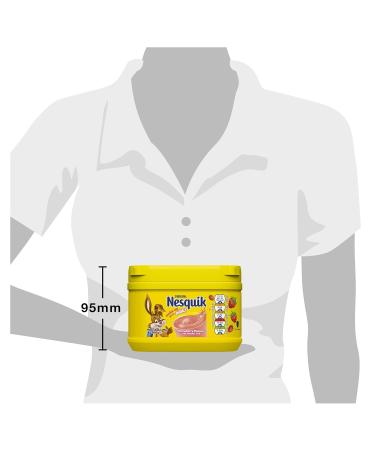 Nesquik Strawberry Powder 300g (Pack of 10) | Delicious Instant Flavor for Kids & Adults | International Shipping Available - Buy Online on SooperMarket.com