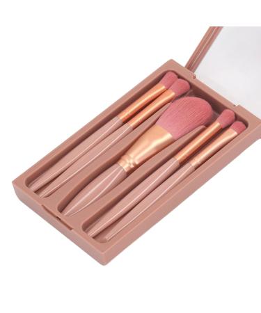 Portable Makeup Brush Set - Soft Lightweight & Skin-Friendly for Beginners & Professionals | International Shipping Available - Buy Online on SooperMarket.com