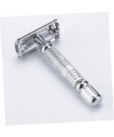 JECOMPRIS 2ST Manual Razor - Double-Speed Chrome-Plated Double-Sided Shaver for Men | Durable Alloy Design 2-Pack - Buy Online on SooperMarket.com