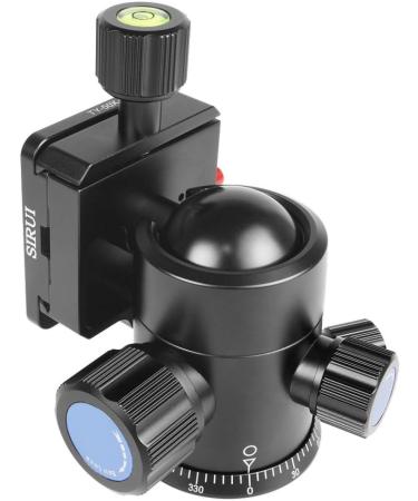 SIRUI G-20KX Ball Head with Quick Release Plate - 20 kg Load, Acra Swiss Compatible - Buy Online on SooperMarket.com