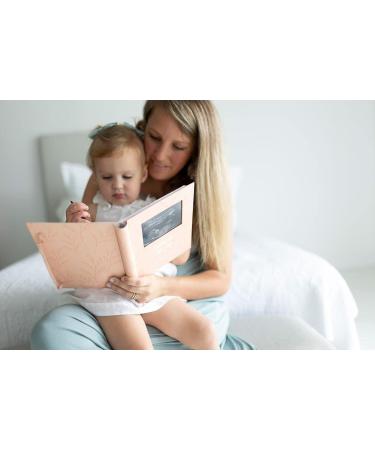 Little Pear Bundle of Joy Pregnancy Journal - Sonogram Photo Insert - Pregnancy Milestone Tracker - Ultrasound Cover - Peach - Buy Online on SooperMarket.com