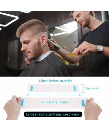 5 Rolls Disposable Barber Neck Strips - Professional Stretchy Paper Hairdressing Accessory for Salons & Barbers - International Shipping - Buy Online on SooperMarket.com
