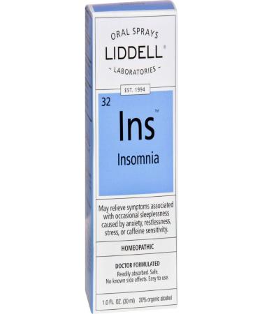 Liddell Homeopathic Insomnia 1 Ounce