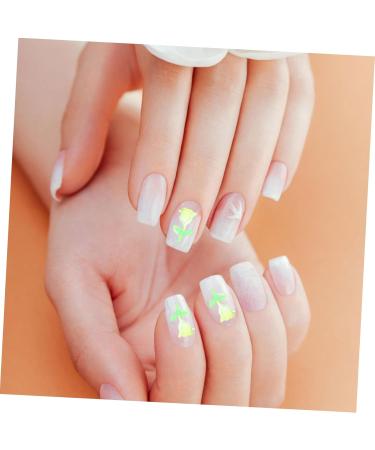 FOYTOKI Nail Art Accessories Resin Nail Tulip Charm for nail gems charms for nails 3d three-dimensional Acrylic Nail Art Flowers Nail Asssories 0.5x1x0.3cm As Shown1 - Buy Online on SooperMarket.com