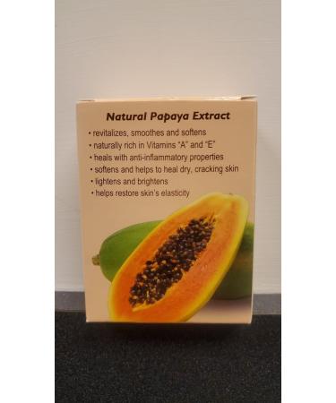LightenUp Papaya Soap 13.5 fl oz - Natural Exfoliating Soap with Papaya Extract, Coconut Oil, and Shea Butter - Brightening Bath Soap for All Skin Types - Buy Online on SooperMarket.com