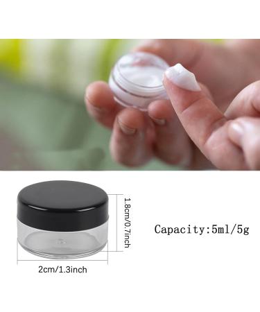 Sample Pots for Cosmetics 4 PCS 10 Gram Small Pots with Lids Make up Pots Little Pots with Lid Sample Jars with Lids Plastic Makeup Sample Containers BPA Free Makeup Pot - Buy Online on SooperMarket.com