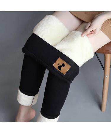 SHERPA Women's Thermal Bottoms Leggings | Fleece Lined Warm Tights for Cold Weather - Black | Medium - Buy Online on SooperMarket.com