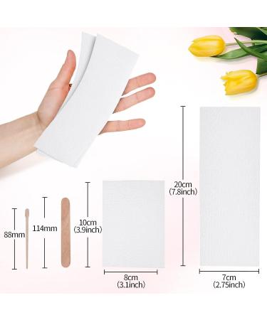 Wax Strips Kit 250pcs - Body & Facial Hair Removal for Men & Women - Buy Online on SooperMarket.com