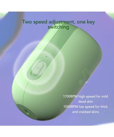 Rechargeable Portable Electronic Foot File Pedicure Kits Electric Foot Callus Remover with Grinding Head Professional Pedicure Tools Foot Scrubber File Pedicure Tool for Men Women Hard Dry Skin - Buy Online on SooperMarket.com